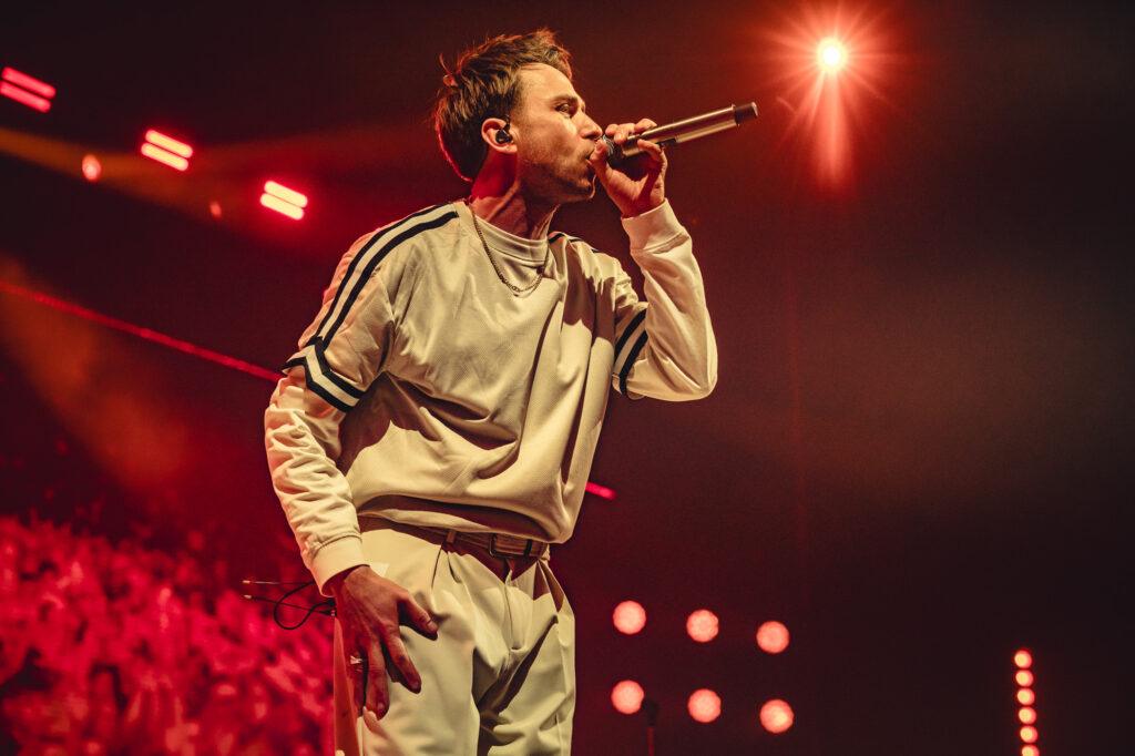 Clueso at Barclays Arena, Hamburg