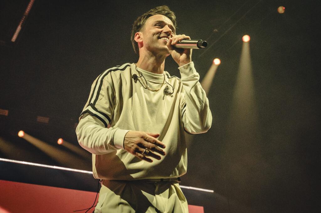 Clueso at Barclays Arena, Hamburg